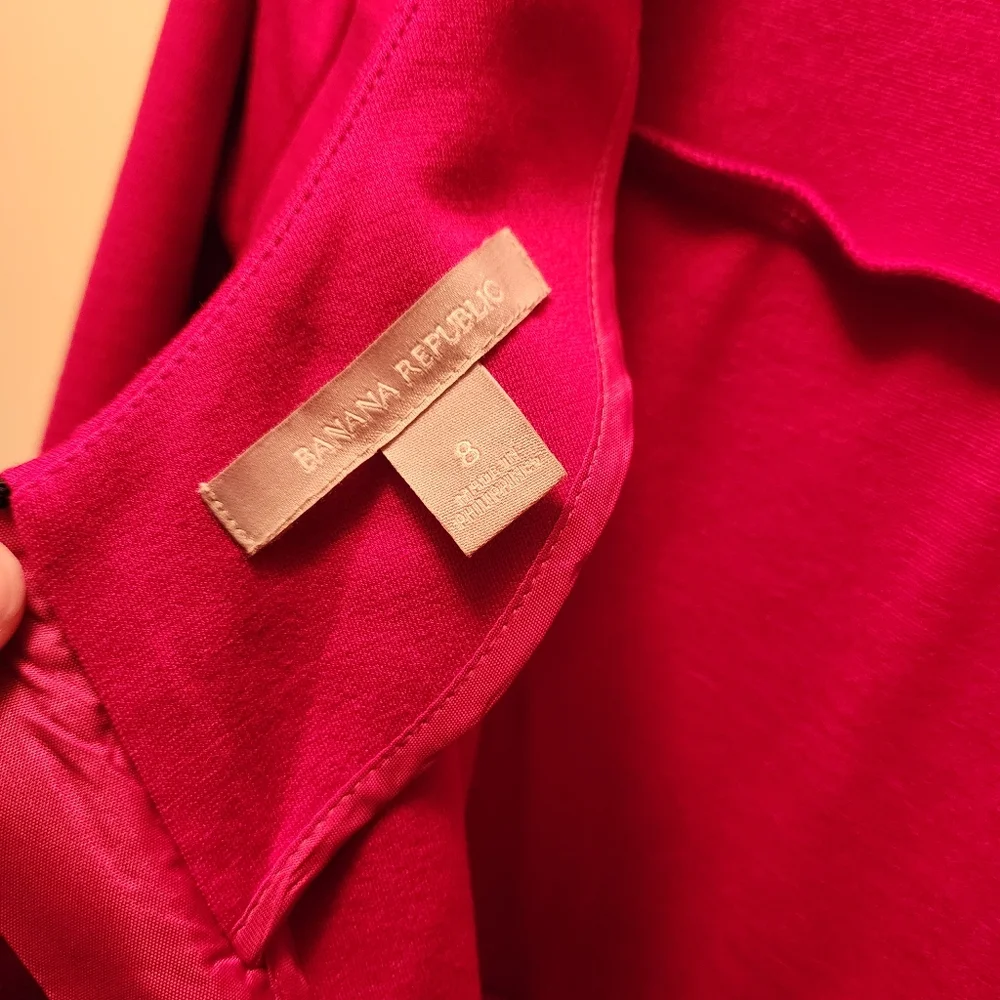 Banana Republic • seamed ponte flare-and-fit dress - Picture 9 of 10